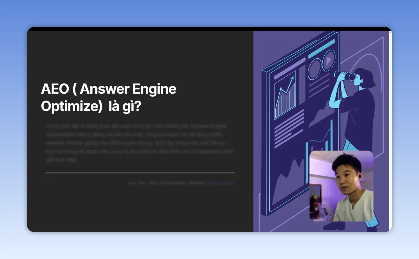 AEO: Cách tối ưu nội dung để AI trích dẫn website