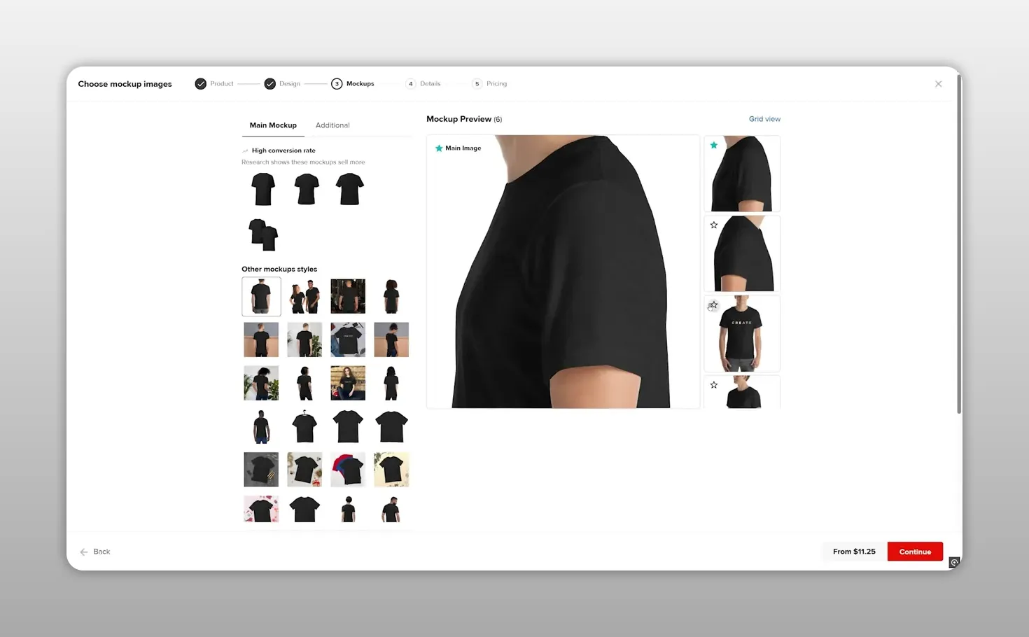 Bán áo thun theo yêu cầu trên Shopify với Printful