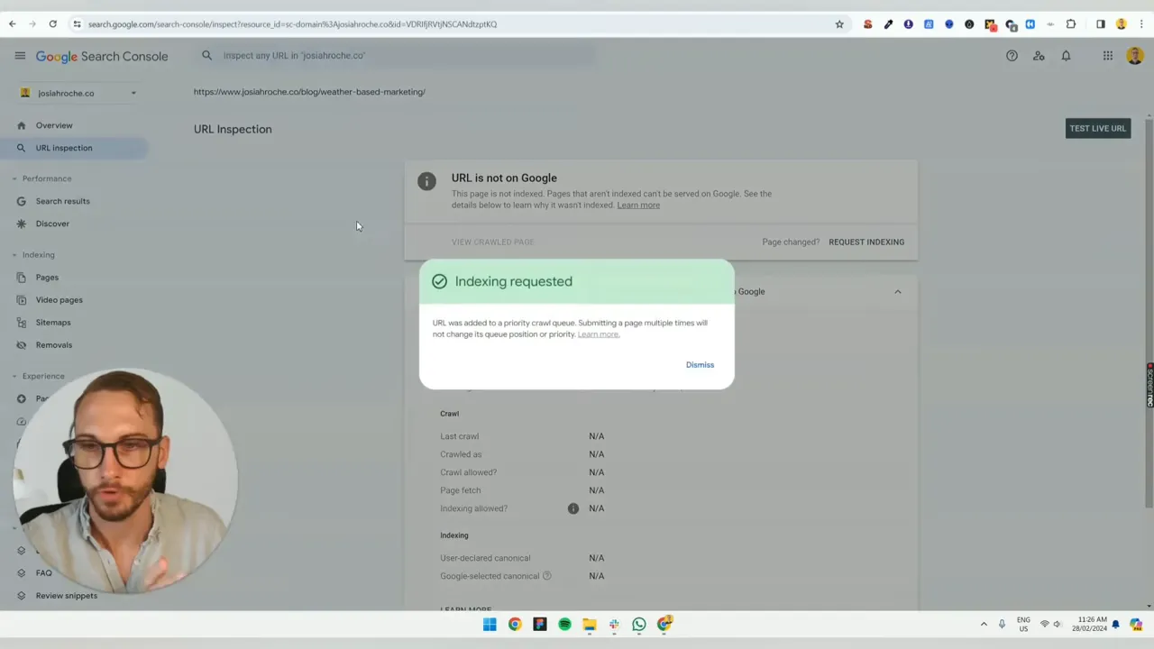 Lập chỉ mục Google bằng Google Search Console nhanh