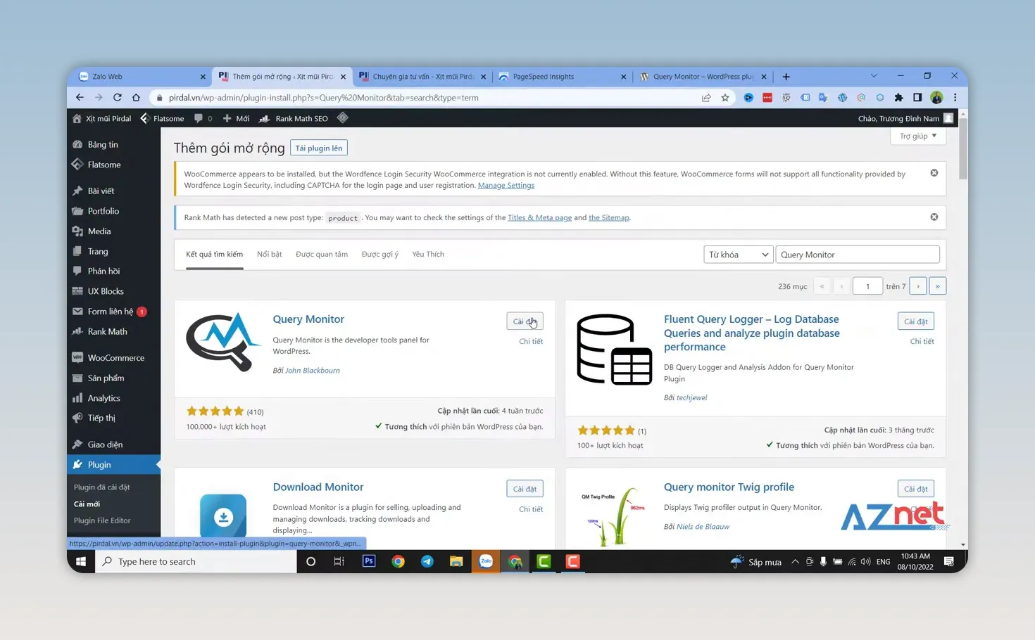 Cách tìm plugin làm chậm WordPress và tăng tốc website