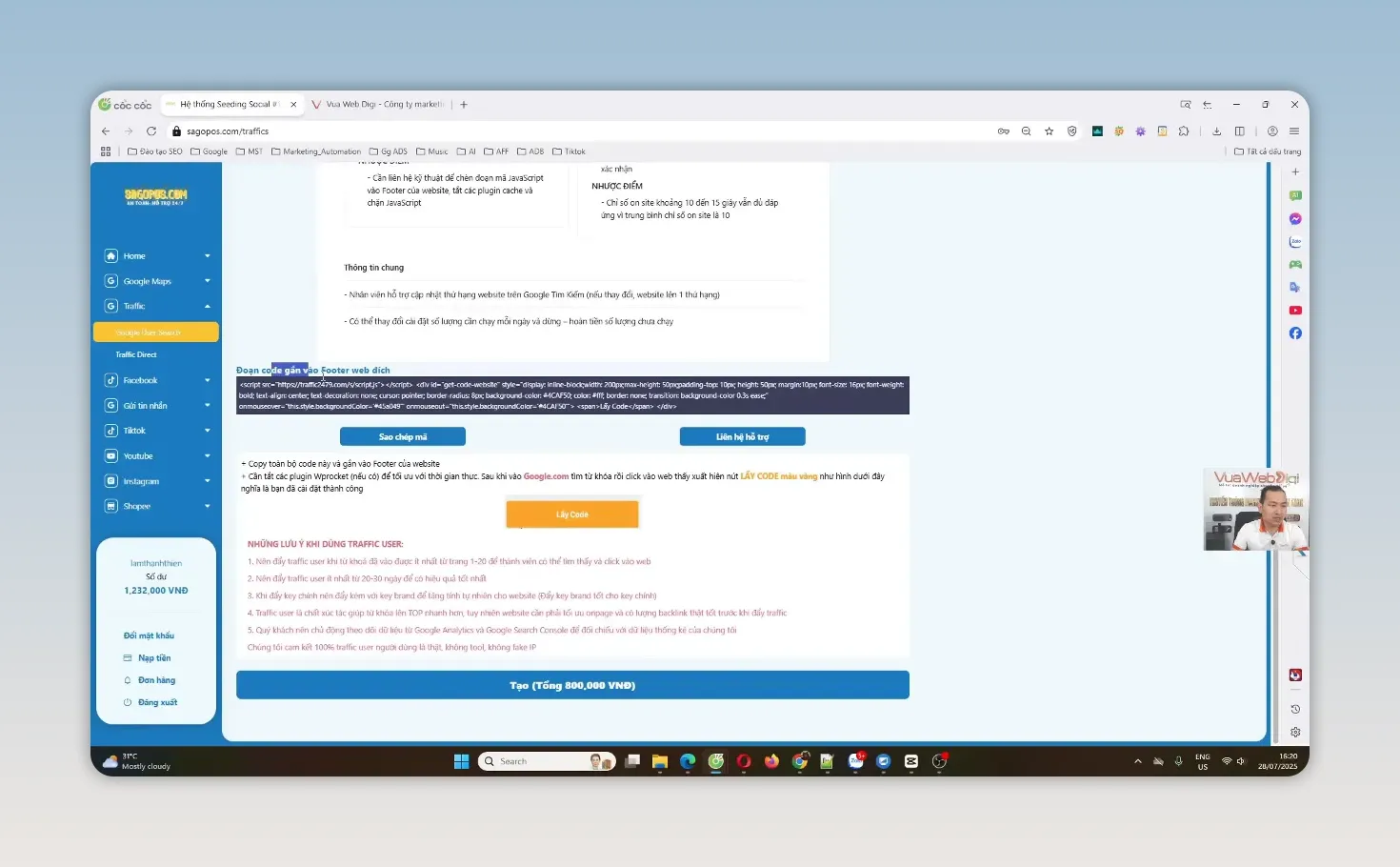 Cách tăng traffic user cho website SEO từ khóa khó