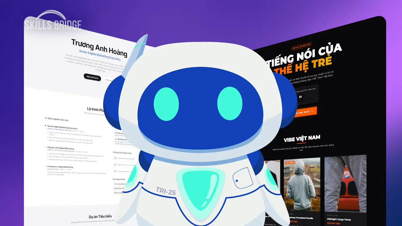 Tạo website với NotebookLM và Gemini không cần viết mã