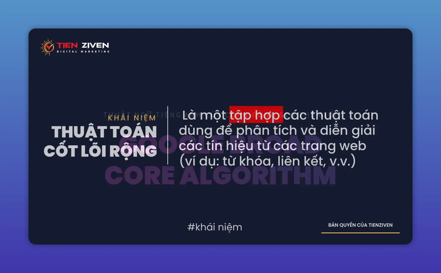 Thuật toán cốt lõi Google: hiểu và ứng phó cập nhật