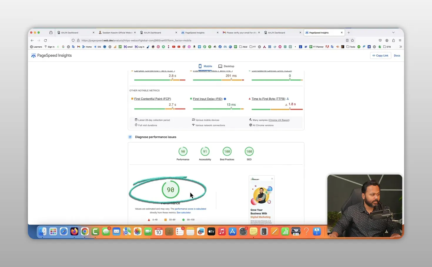 Tối ưu tốc độ WordPress với Airlift để đạt điểm 90+