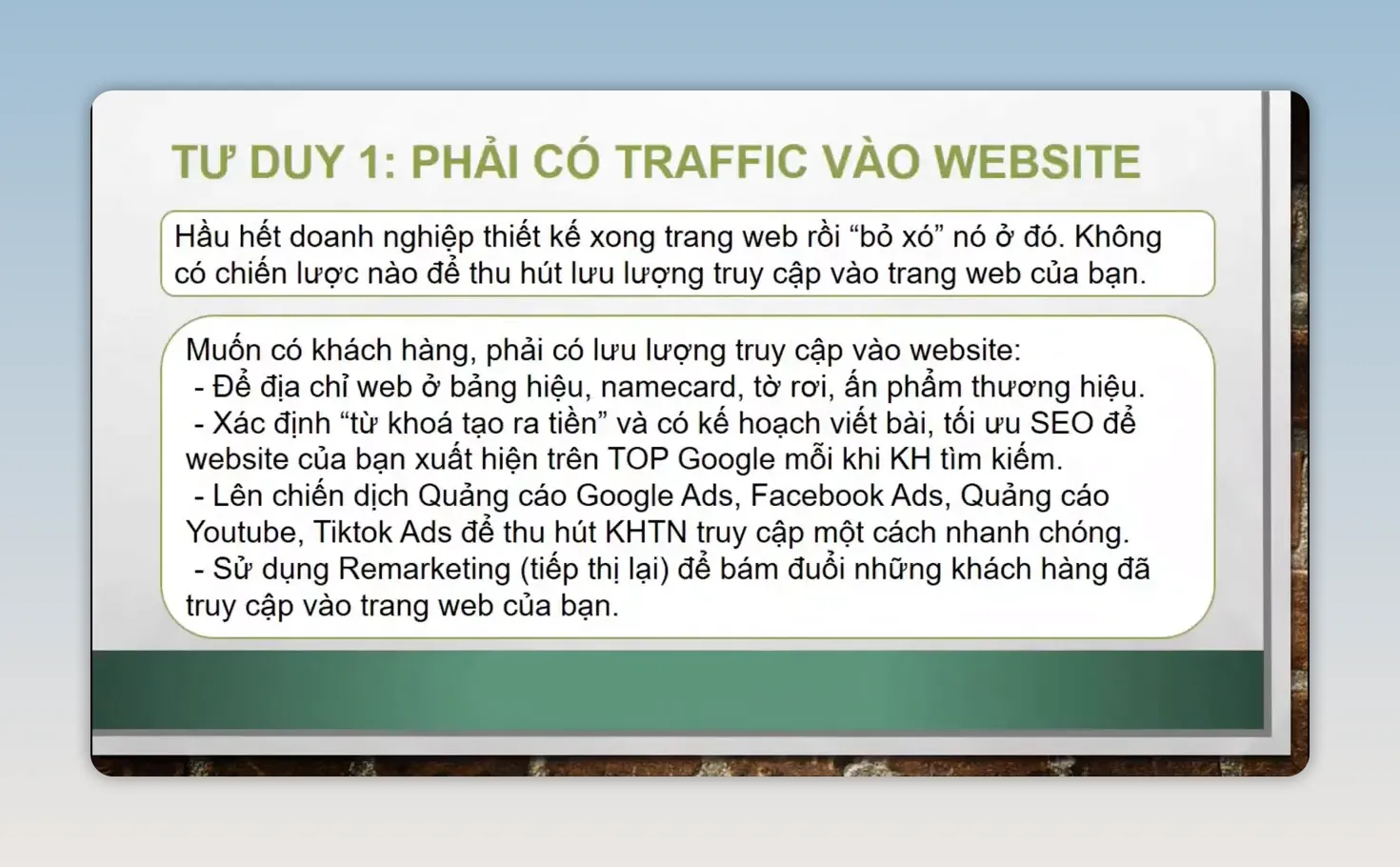 Cách biến website doanh nghiệp thành kênh tạo khách hàng