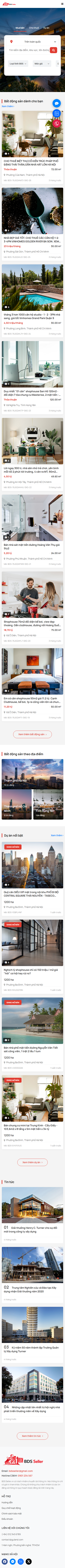 Website sàn giao dịch BDS Seller